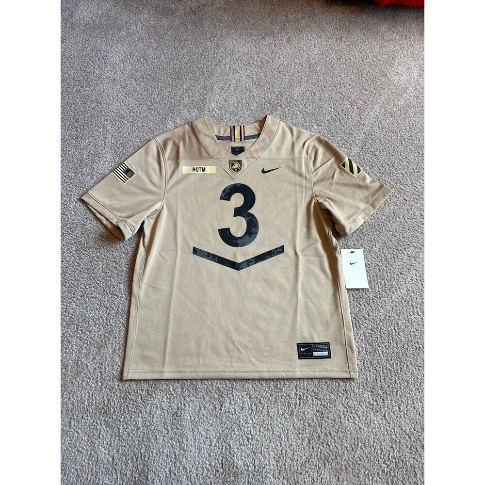 Army Black Knights Nike NWT Youth Football Jersey Size Large